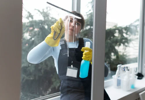Nettoyage de vitres intérieures et extérieures à Plounévez-Quintin